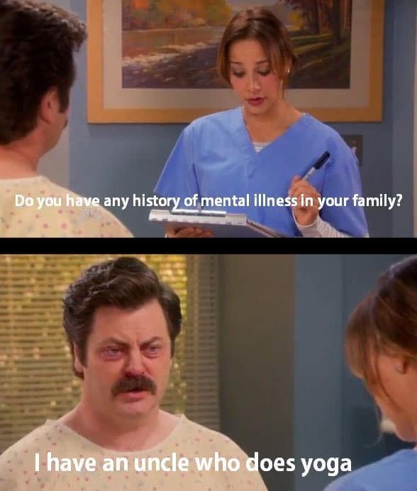 ron-swanson-mental-illness