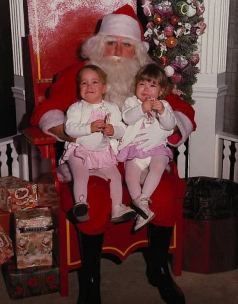 santa so creepy