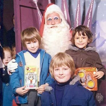 santa weird face
