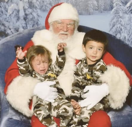 santas lap creepy gallery