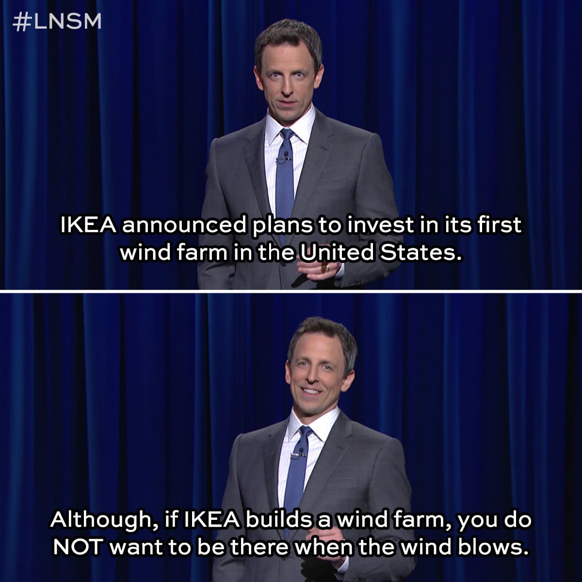 seth meyers joke ikea