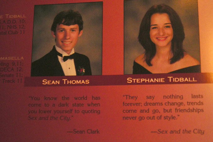 sex and the city yearbook