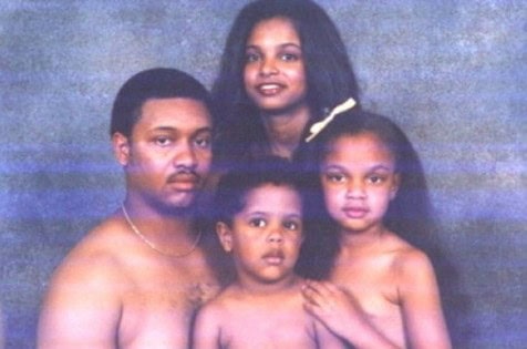 shirtless family pics