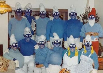 smurfs family portrait