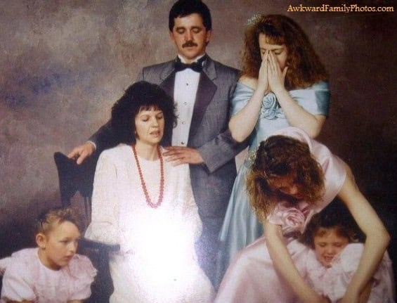 sneeze family portrait