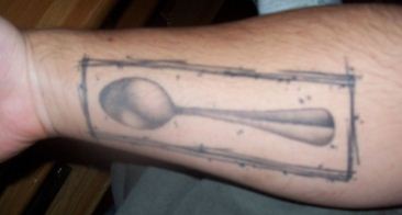 spoon tattoo