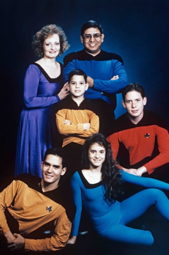 star trek family portrait