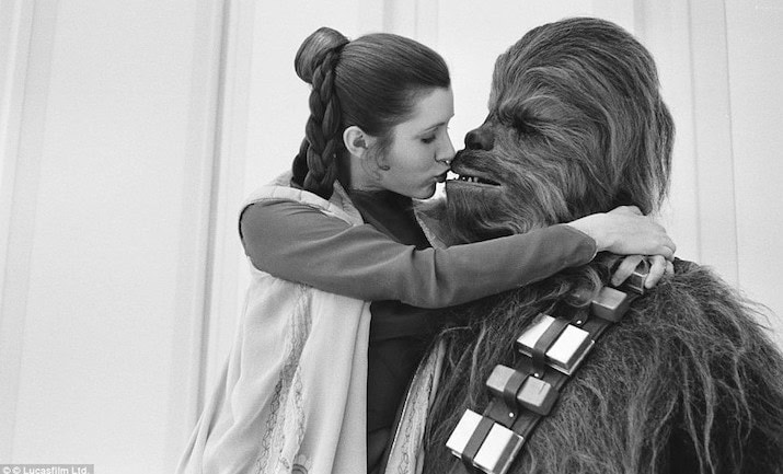 star wars kiss