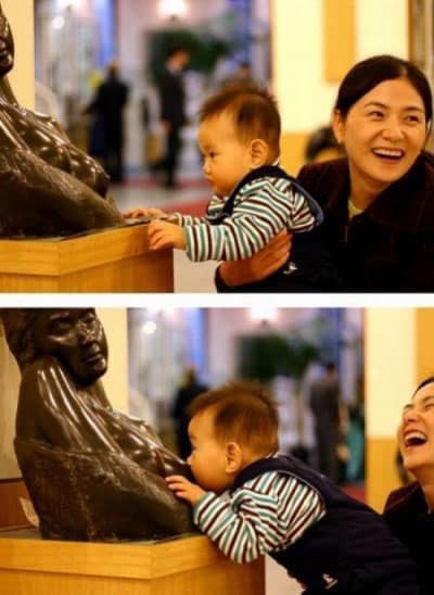 statue-baby