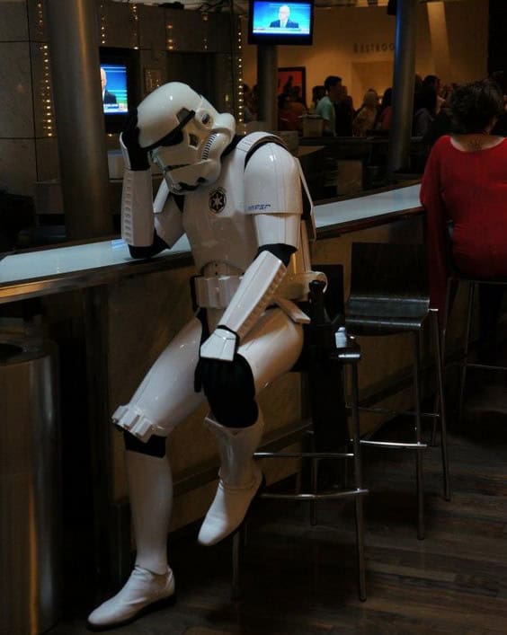 storm trooper bad day