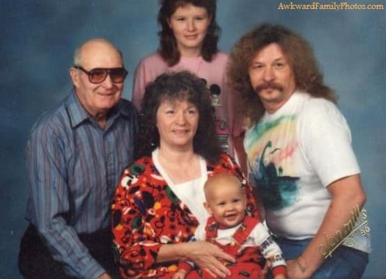 super awesome family photo