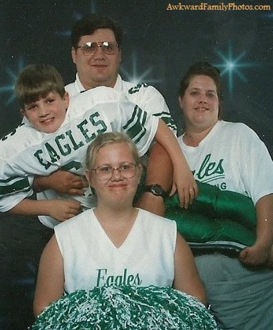 super bowl family portrait