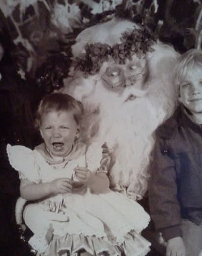 super creepy santa