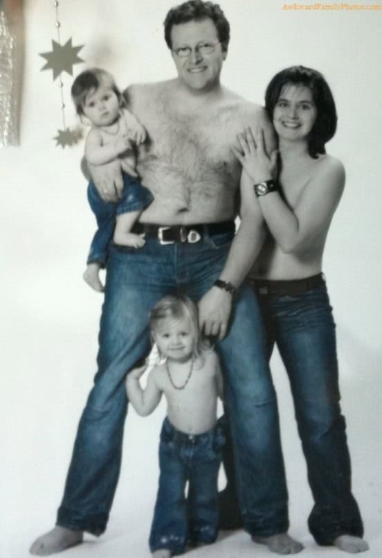 super dad portrait