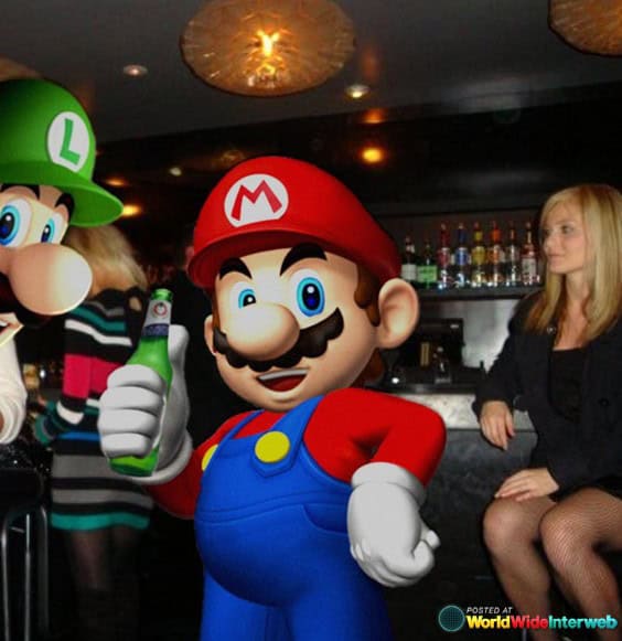 super mario real life