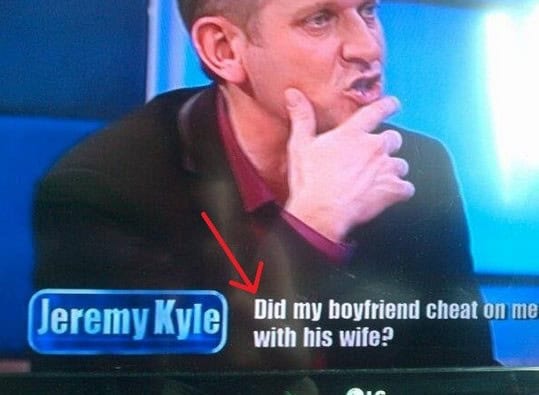talk show fail