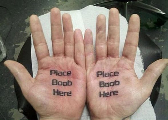 tattoo hand fail