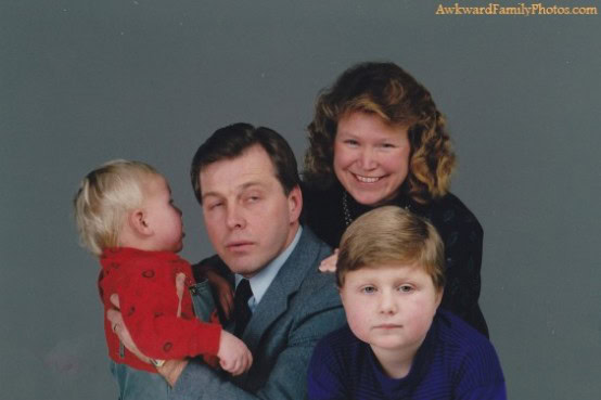 terrible family portrait