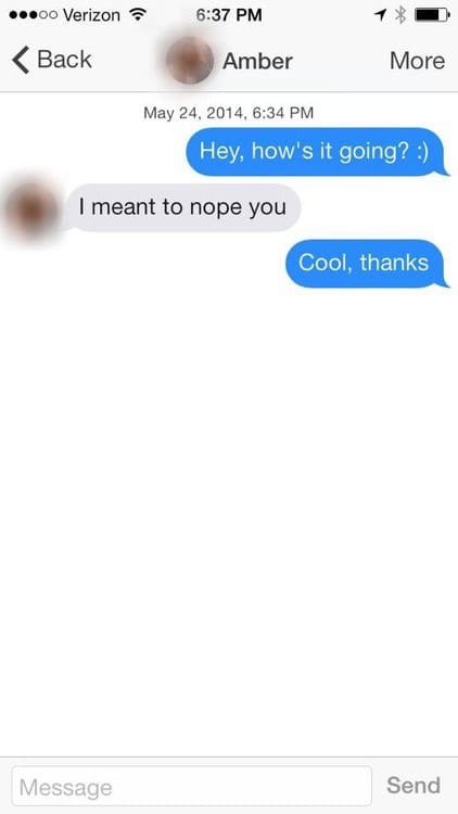 tinder flirting