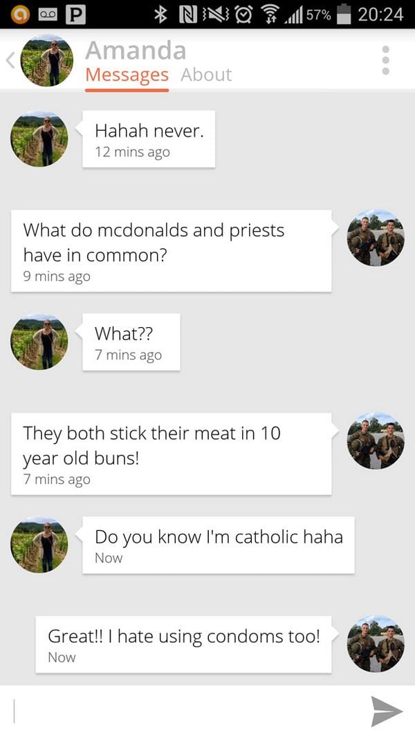 tinder weird