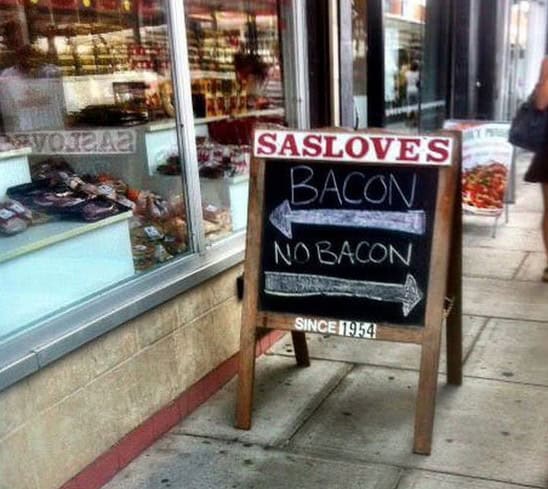 to bacon or not to bacon