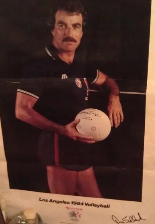 tom selleck volleyball