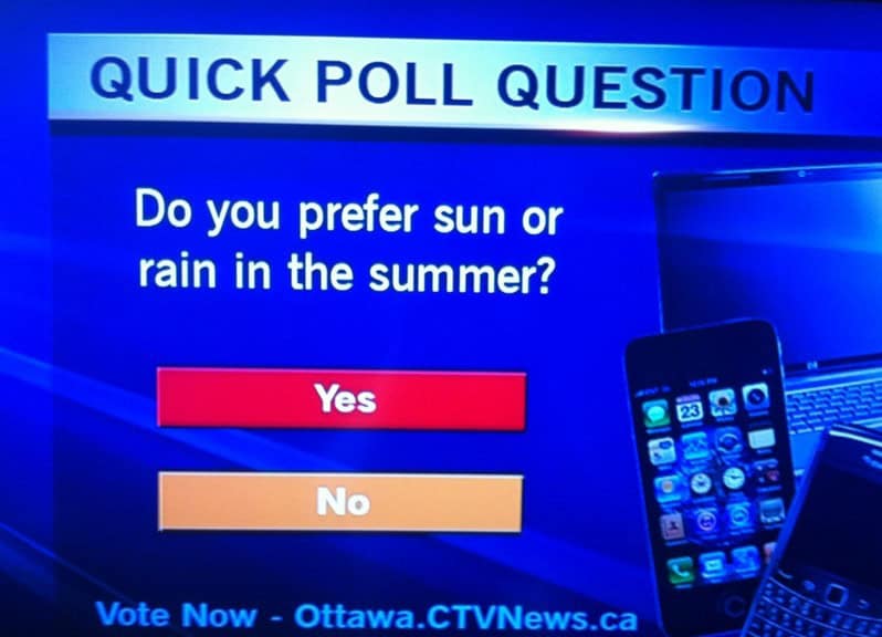 tv poll fail