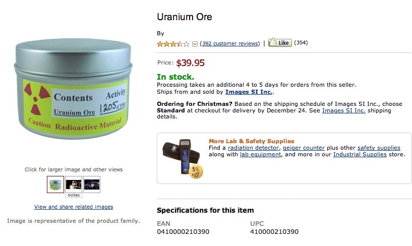 uranium ore
