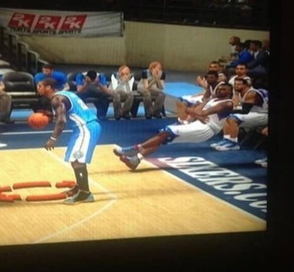 video game glitch