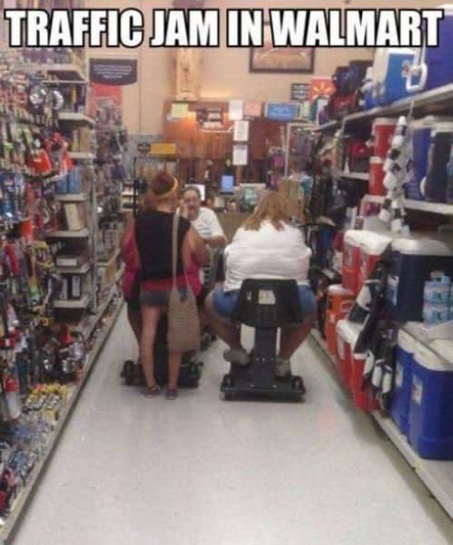 walmart-traffic-jam