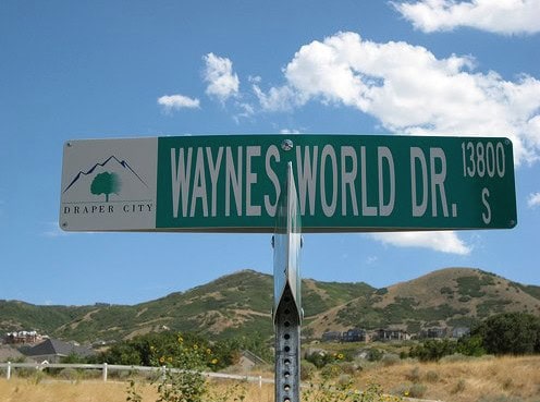 waynes world drive