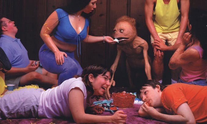 weird alien photo
