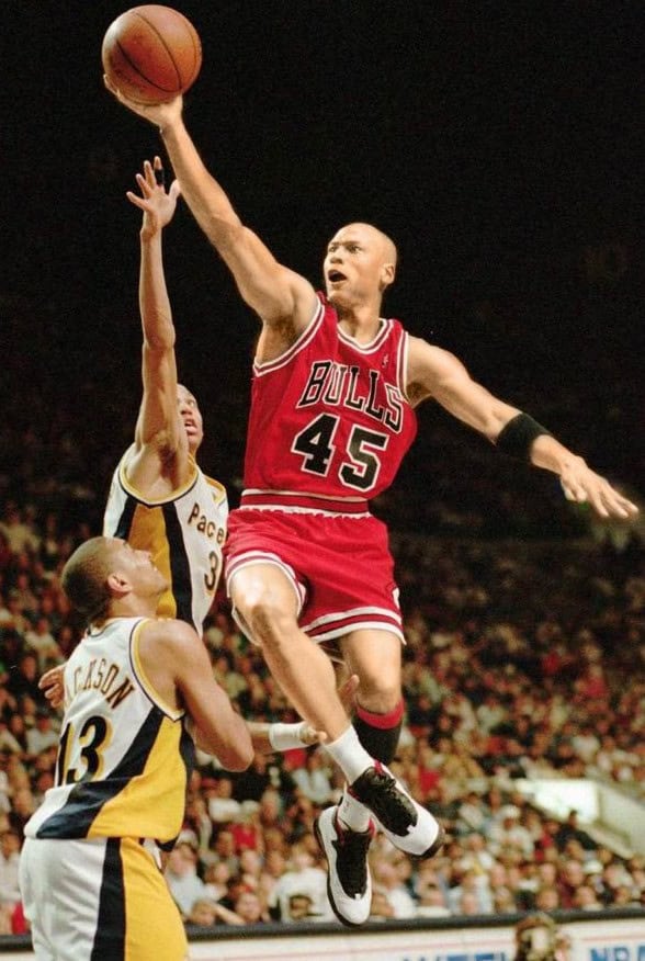 white michael jordan