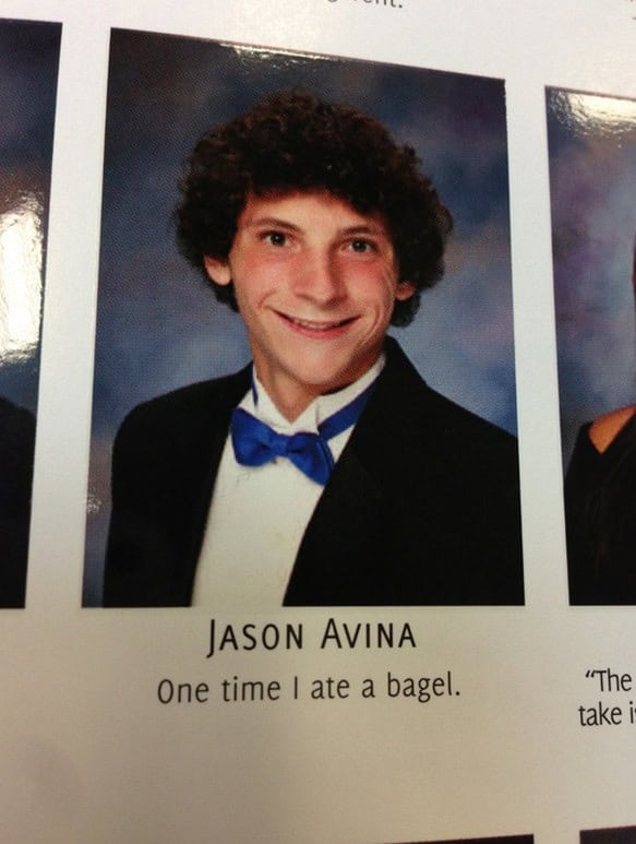 yearbook quotes bagel