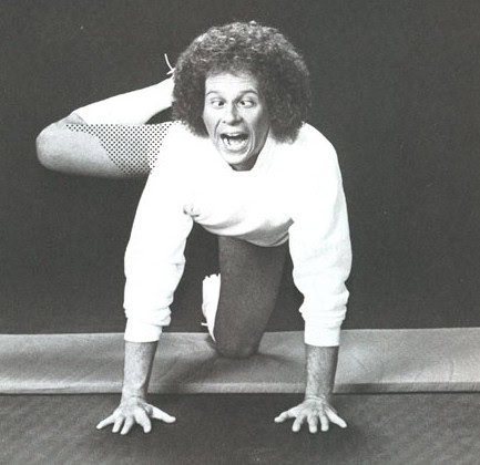 yoga funny face