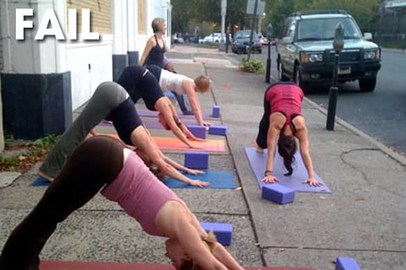 yoga funny pictures