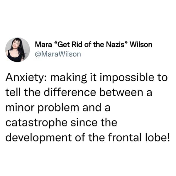 anxiety meme, funny anxiety meme