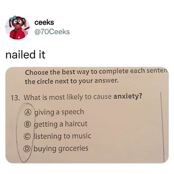 anxiety meme, funny anxiety meme