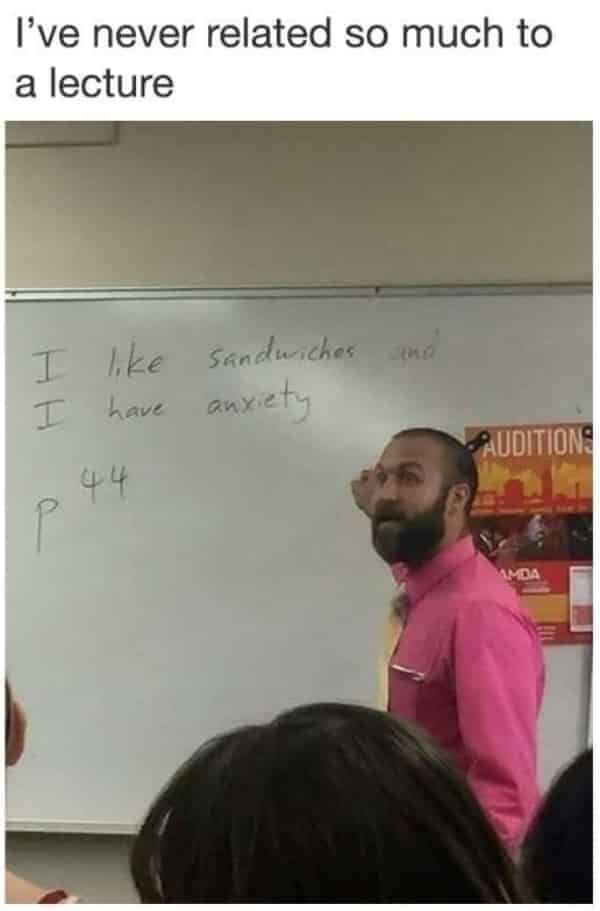 anxiety meme, funny anxiety meme