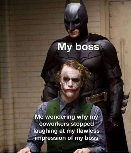 boss impression meme batman funny