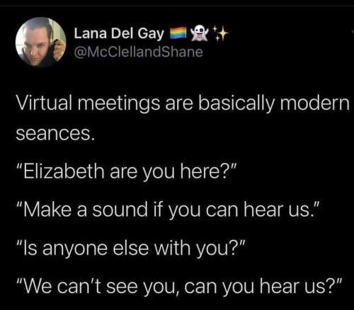 zoom seances funny zoom call memes work