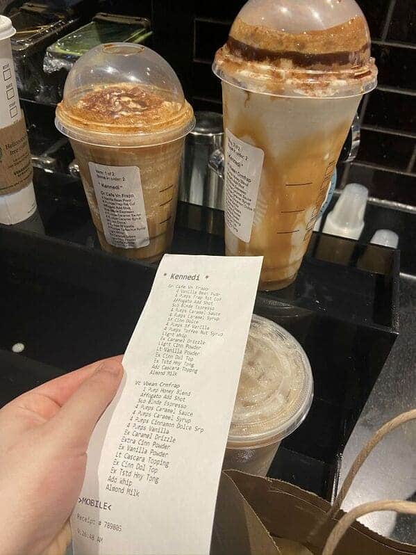 Weird barista orders, funny Starbucks specific orders, hilarious coffee fails, wtf Starbucks orders that customers actually ordered, twitter, tweets from coffee servers, lol