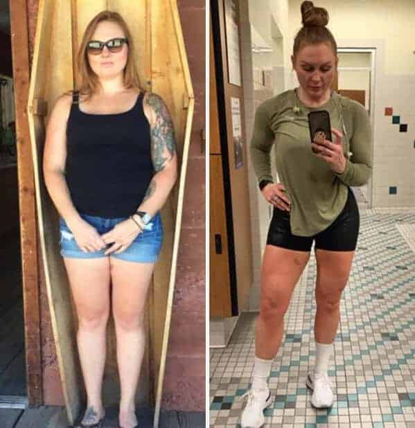 Same weight different size women, body transformations, weight loss goals, body goals, looking good, feeling good, dieting, exercise, same weight different size body transformations