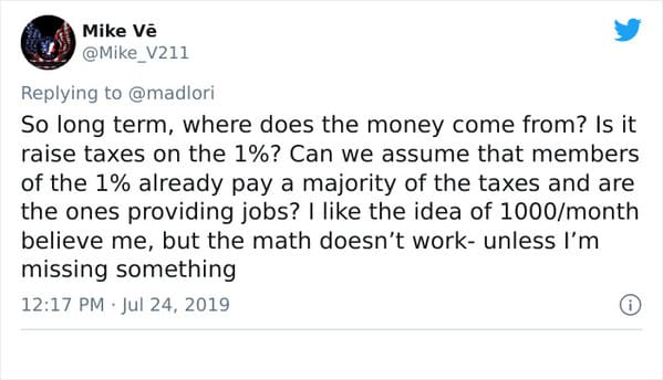 People should not have to work, UBI, universal basic income, countries with universal basic income, socialism, communism, capitalism, twitter thread, arguments for and against socialist policies, Lori Summers, viral