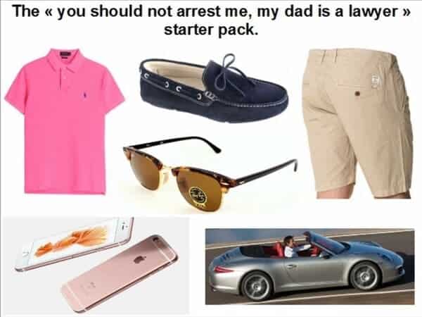 my dad is a lawyer starter pack