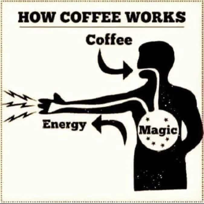 funny coffee magic meme