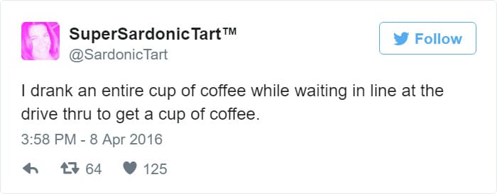 bored coffee tweet meme