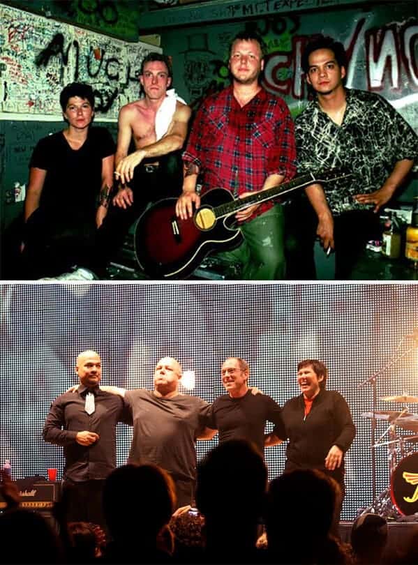 Pixies, Photos of bands before they were famous, weird old photos, famous musicians when they were young, old pictures of band, wow, nostalgia, music, rock