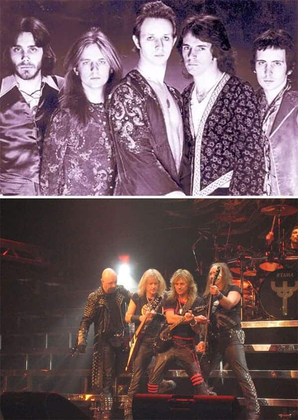 Photos of bands before they were famous, weird old photos, famous musicians when they were young, old pictures of band, wow, nostalgia, music, rock
