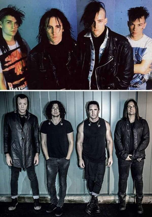 Photos of bands before they were famous, weird old photos, famous musicians when they were young, old pictures of band, wow, nostalgia, music, rock